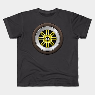 Pixelart Wheel Kids T-Shirt